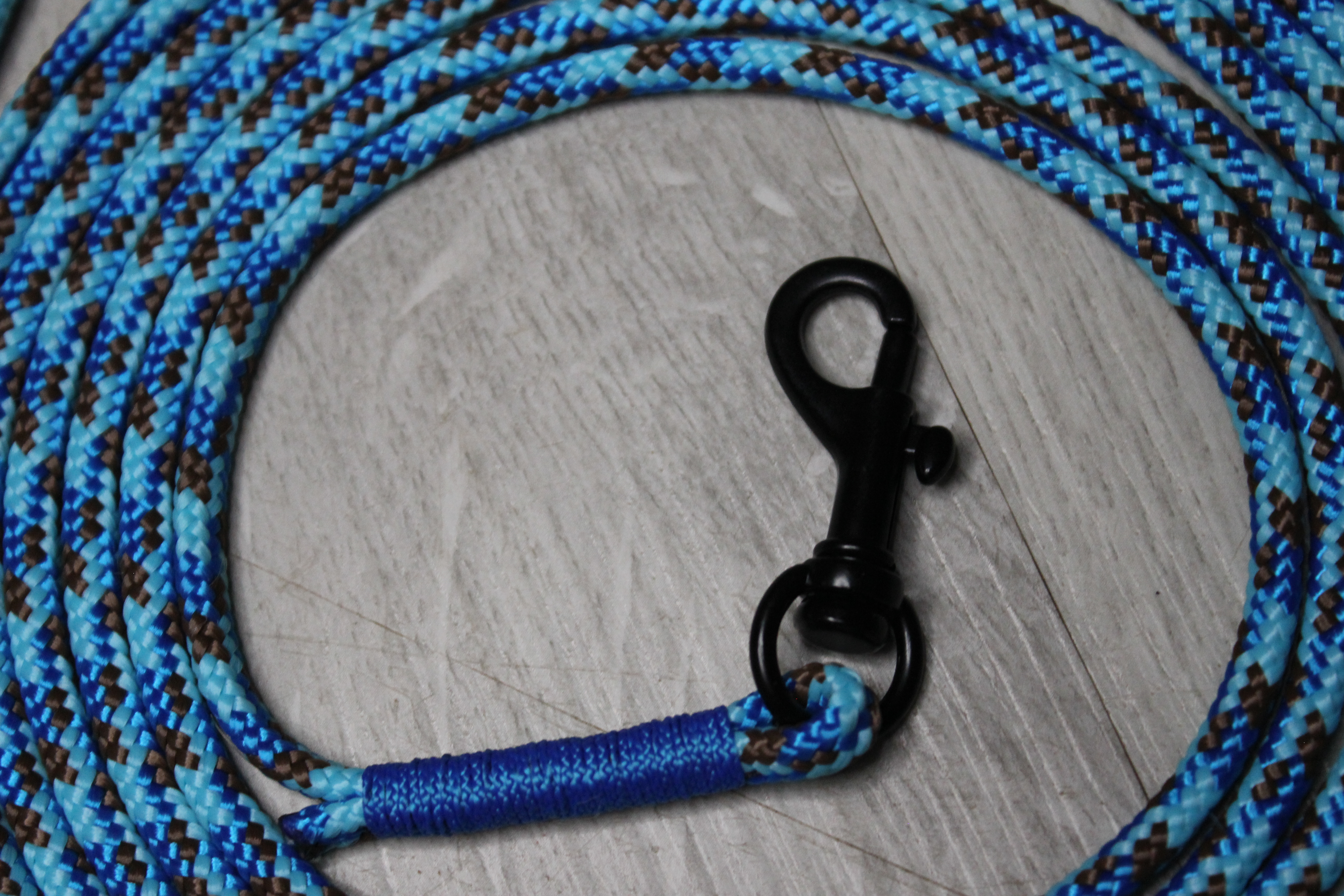 Hundeschleppleine Blau